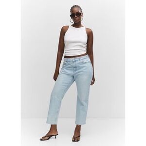 MANGO I NWT Light Blue Ankle Jeans